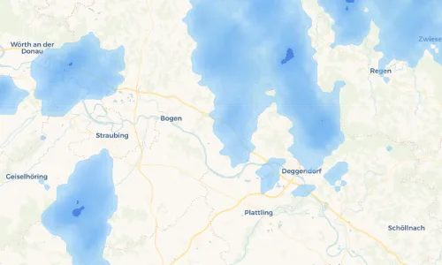 Regenradar Vorschaubild - Aktuelle Niederschläge in Niederwinkling und Umgebung