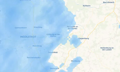 Regenradar Vorschaubild - Aktuelle Niederschläge in Niederwöhr und Umgebung