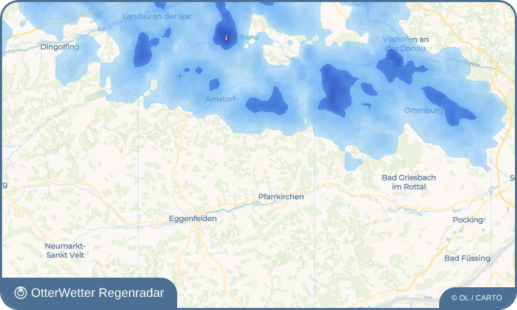 OtterWetter Regenradar-Widget Nöham