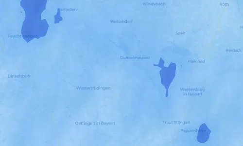 Regenradar Vorschaubild - Aktuelle Niederschläge in Nordstetten und Umgebung