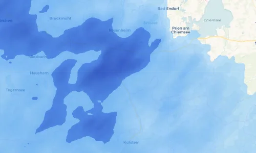 Regenradar Vorschaubild - Aktuelle Niederschläge in Nußdorf am Inn und Umgebung