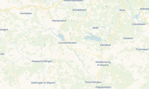 Regenradar Vorschaubild - Aktuelle Niederschläge in Obenbrunn und Umgebung