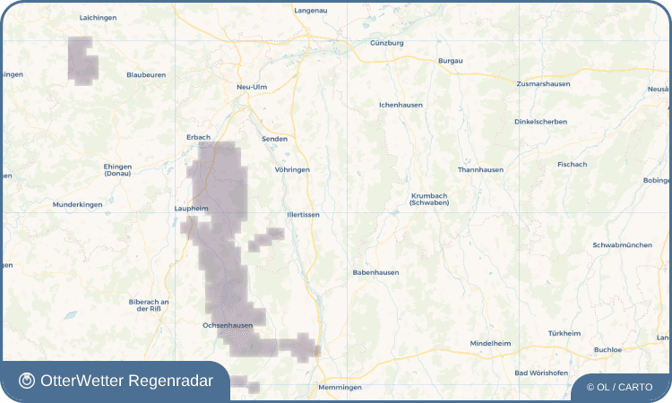 OtterWetter Regenradar-Widget Obenhausen