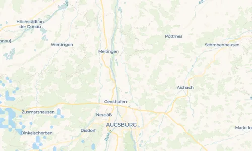 Regenradar Vorschaubild - Aktuelle Niederschläge in Oberach und Umgebung