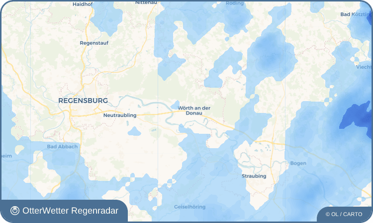 OtterWetter Regenradar-Widget Oberachdorf