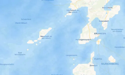 Regenradar Vorschaubild - Aktuelle Niederschläge in Oberalbach und Umgebung