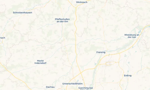 Regenradar Vorschaubild - Aktuelle Niederschläge in Oberallershausen und Umgebung