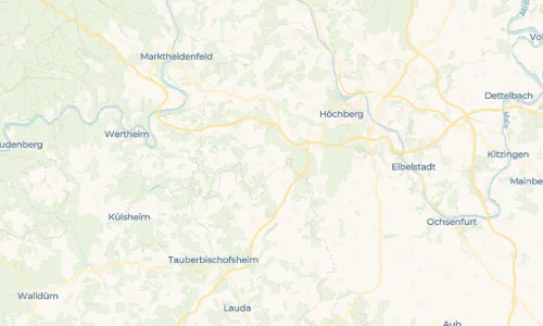 Regenradar Oberaltertheim: aktuelle Niederschläge in Oberaltertheim und Umgebung, Stand 30. Oktober 2026 um 10:45 Uhr