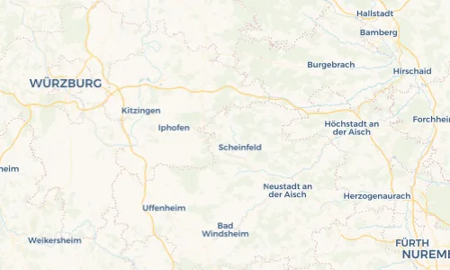 Regenradar Vorschaubild - Aktuelle Niederschläge in Oberambach und Umgebung
