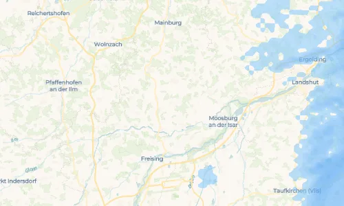 Regenradar Oberappersdorf: aktuelle Niederschläge in Oberappersdorf und Umgebung, Stand 18. Oktober 2026 um 21:00 Uhr