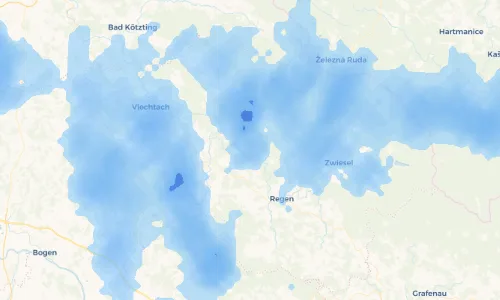 Regenradar Vorschaubild - Aktuelle Niederschläge in Oberauerkiel und Umgebung