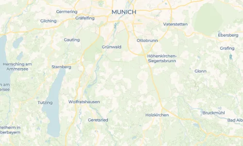 Regenradar Vorschaubild - Aktuelle Niederschläge in Oberbiberg und Umgebung