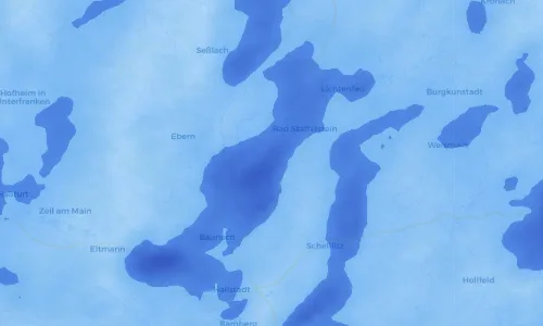 Regenradar Vorschaubild - Aktuelle Niederschläge in Oberbrunn und Umgebung