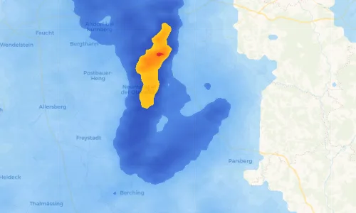 Regenradar Vorschaubild - Aktuelle Niederschläge in Oberbuchfeld und Umgebung