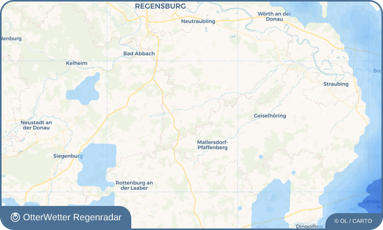 Widget-Vorschau für Oberdeggenbach Wetter-Widget-Vorschau mit Vorhersagedaten für Oberdeggenbach