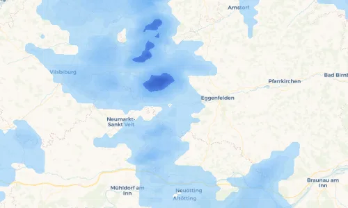 Regenradar Vorschaubild - Aktuelle Niederschläge in Oberdietfurt und Umgebung