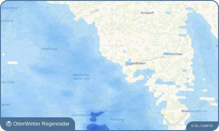 Widget-Vorschau für Oberdietfurt Wetter-Widget-Vorschau mit Vorhersagedaten für Oberdietfurt