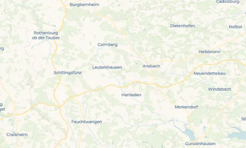 Regenradar Vorschaubild - Aktuelle Niederschläge in Oberdombach und Umgebung