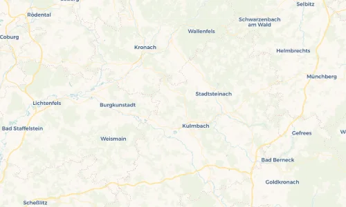 Regenradar-Vorschau: aktuelle Niederschläge in Oberdornlach und Umgebung