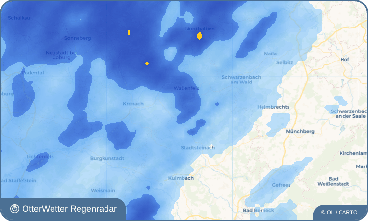 OtterWetter Regenradar-Widget Oberehesberg