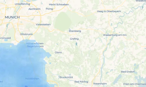 Regenradar Vorschaubild - Aktuelle Niederschläge in Oberelkofen und Umgebung