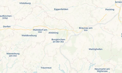 Regenradar Vorschaubild - Aktuelle Niederschläge in Oberemmerting und Umgebung