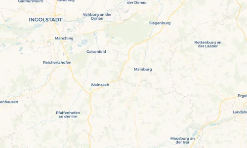 Regenradar Vorschaubild - Aktuelle Niederschläge in Oberempfenbach und Umgebung