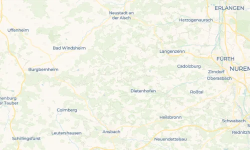 Regenradar Vorschaubild - Aktuelle Niederschläge in Oberfeldbrecht und Umgebung