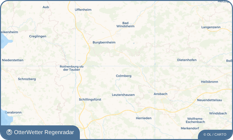 OtterWetter Regenradar-Widget Oberfelden