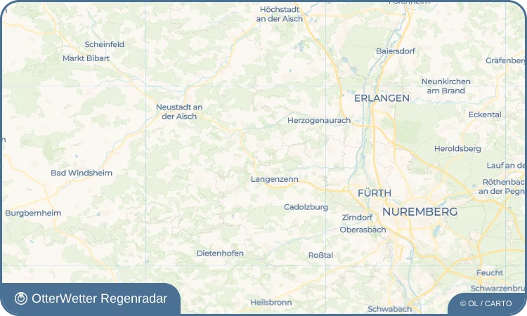 Widget-Vorschau für Oberfembach Wetter-Widget-Vorschau mit Vorhersagedaten für Oberfembach