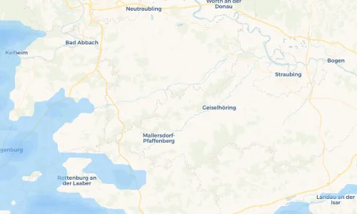 Regenradar Vorschaubild - Aktuelle Niederschläge in Obergraßlfing und Umgebung