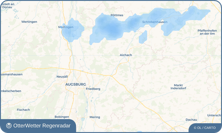 OtterWetter Regenradar-Widget Obergriesbach