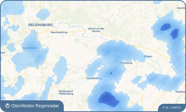 Wetter-Widget-Vorschau mit Vorhersagedaten für Oberhaimbuch
