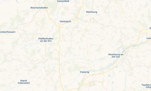 Regenradar Vorschaubild - Aktuelle Niederschläge in Oberhaindlfing und Umgebung