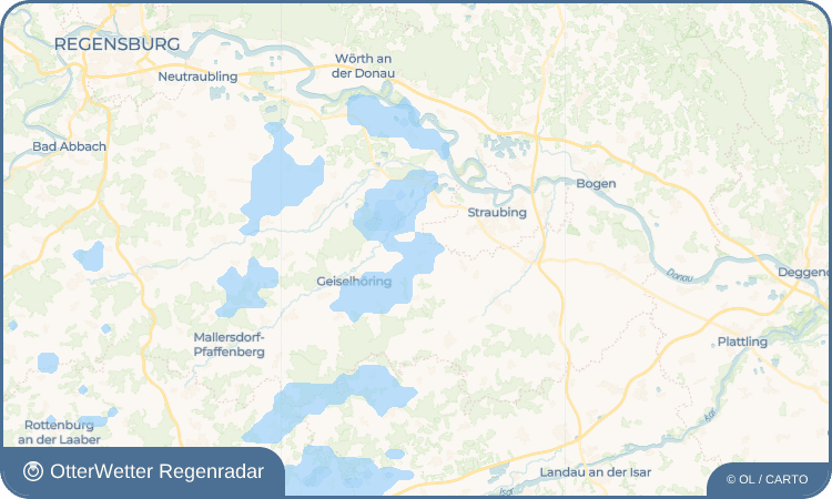 OtterWetter Regenradar-Widget Oberharthausen