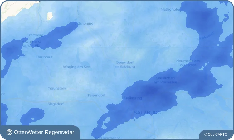 Wetter-Widget-Vorschau mit Vorhersagedaten für Oberheining