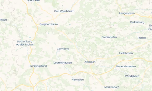 Regenradar Oberheßbach: aktuelle Niederschläge in Oberheßbach und Umgebung, Stand 26. Oktober 2026 um 3:50 Uhr