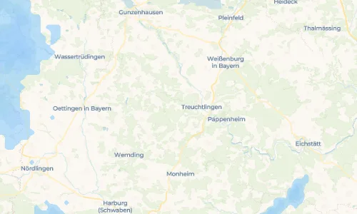 Regenradar Vorschaubild - Aktuelle Niederschläge in Oberheumödern und Umgebung