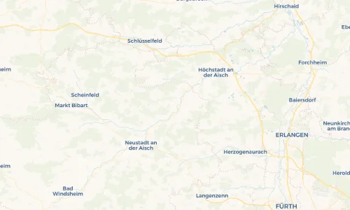 Regenradar Vorschaubild - Aktuelle Niederschläge in Oberhöchstädt und Umgebung