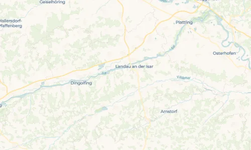 Regenradar Vorschaubild - Aktuelle Niederschläge in Oberhöcking und Umgebung