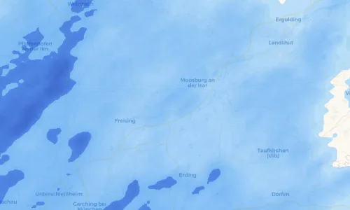 Regenradar Vorschaubild - Aktuelle Niederschläge in Oberhummel und Umgebung