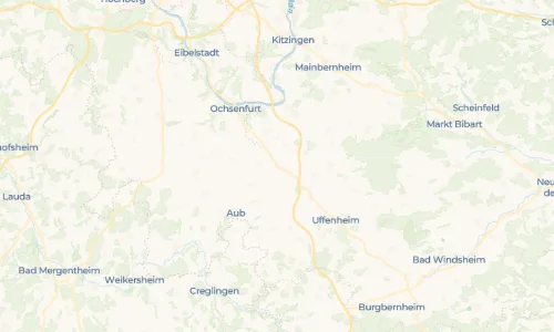 Regenradar Vorschaubild - Aktuelle Niederschläge in Oberickelsheim und Umgebung
