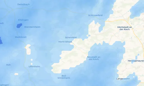 Regenradar Vorschaubild - Aktuelle Niederschläge in Oberlaimbach und Umgebung