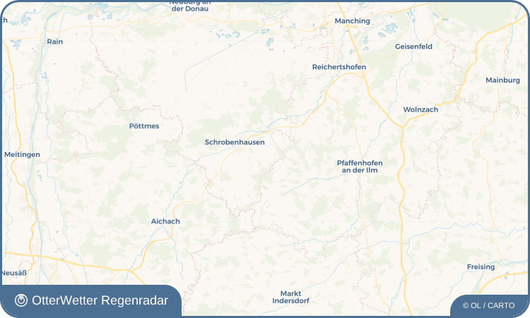 OtterWetter Regenradar-Widget Oberlauterbach