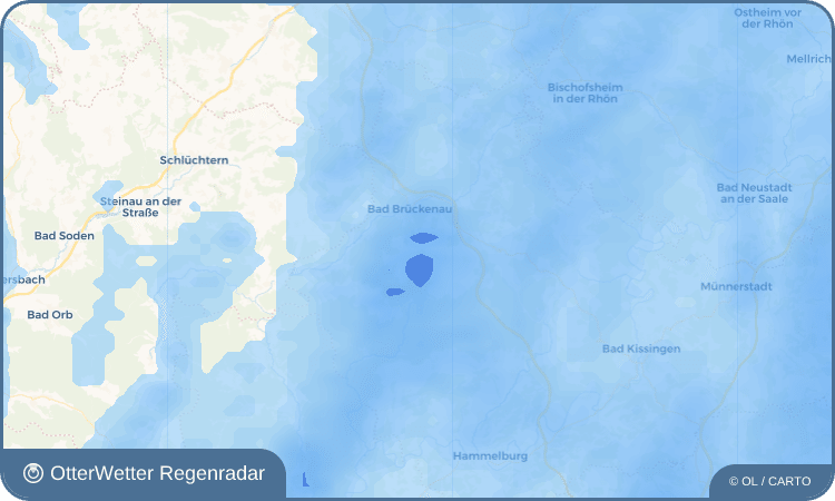 OtterWetter Regenradar-Widget Oberleichtersbach