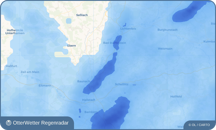 OtterWetter Regenradar-Widget Oberleiterbach