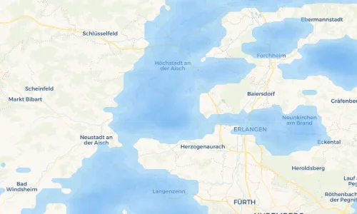 Regenradar Vorschaubild - Aktuelle Niederschläge in Oberlindach und Umgebung