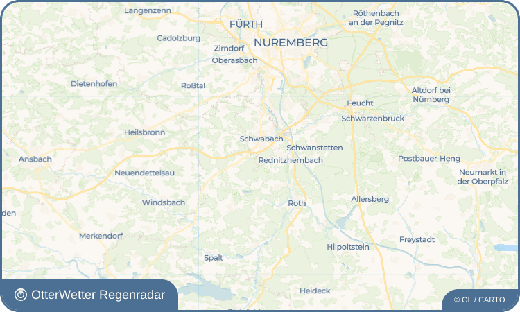 OtterWetter Regenradar-Widget Obermainbach