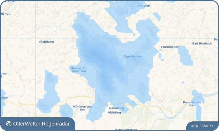 OtterWetter Regenradar-Widget Obermaisbach