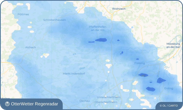 OtterWetter Regenradar-Widget Obermarbach